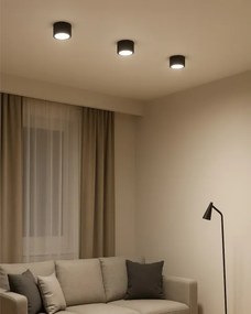 LED bodové svietidlo LED/5W/230V 3000/4000/6400K pr. 7,5 cm čierna