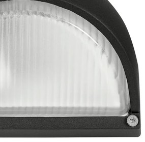 EGLO 89767 - Vonkajšie nástenné svietidlo ONJA 1xE27/60W čierna IP44