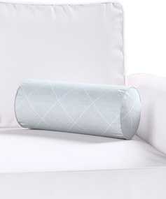 Jednoduchý valcový vankúš farba produktu sivá látka zapletaná, vzorované
