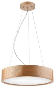 Luster na lanku OAK 2xE27/60W/230V dub ø 37 cm