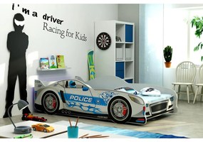 Detská posteľ CARS 160x80 cm