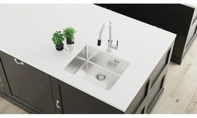 Deante ZPO_010B - Kuchynský drez OLFATO 50,5x55 cm kefovaná oceľ