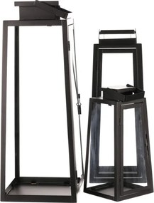 Set troch lampášov čierny LUC302 (3 ks)