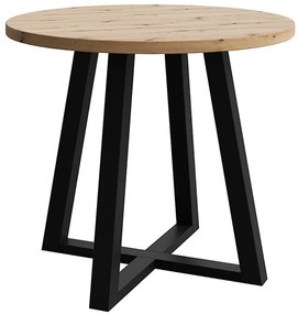 Stôl Jaspis 90 artisan/čierna