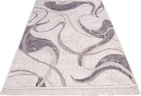 Koberec Benita 504 GREY/CREAM rozmery koberec: 160x230 cm