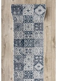 Behúň HEOS 78586 krém / nebeský PATCHWORK, lisabonský obklad