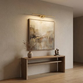 Toolight Toolight, LED nástenné svietidlo 60cm, 13W, 4000K, 1000lm, APP1890-1W, zlatá lesklá, OSW-66045