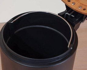 ODPADKOVÝ Kôš do kúpeľne čierny