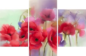 Obraz vlčích makov (90x60 cm)