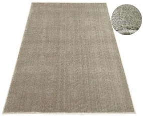 Metrážny koberec GLAMOUR-SUB 112 strieborný / béžový