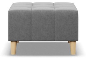 Veľká taburetka OSLO Sivá I