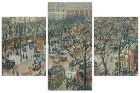 Obraz - Camille Pissarro, Boulevard des Italiens, Morning, Sunlight, reprodukcia (90x60 cm)