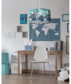 Duolla - Luster na lanku LEAVES 1xE27/15W/230V pr. 40 cm