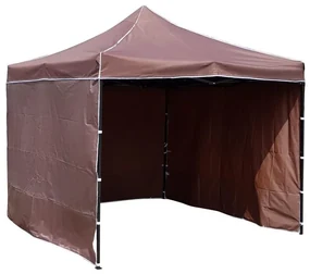 Bestent Nožnicový stan 2,5x2,5 Hnedý SQ