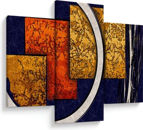 Obraz abstrakcie (90x60 cm)