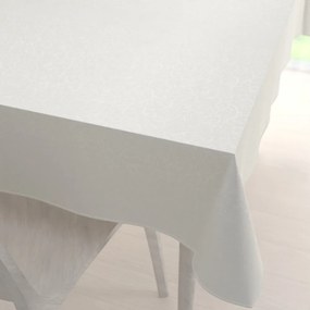 Biante Teflónový obdĺžnikový obrus TF-010 Ornamenty - smotanový 100x160 cm