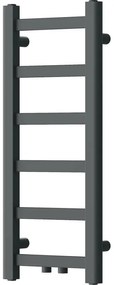 Mexen Bolt, vykurovacie teleso 700 x 300 mm, 141 W, spodné a stredové, antracitová, W126-0700-300-00-66