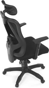 Kancelárska stolička čierna KA-R215 BK