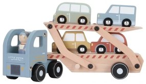 Little Dutch - Drevené nákladné auto s autíčkami