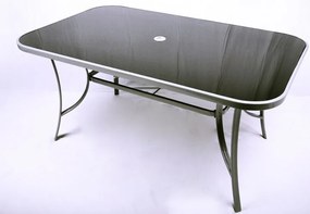 Hliníkový záhradný set, 7 ks