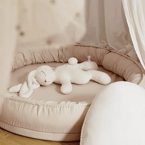 Mini hniezdo pre deti púdrovo ružová