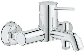 GROHE BauClassic páková vaňová batéria nástenná, chróm, 32865000