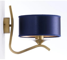 Jupiter 2115 - Nástenné svietidlo KASZMIR 1xE27/15W/230V modré/zlaté