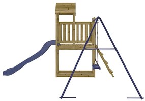 Vonkajšia súprava na hranie impregnovaná borovica