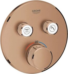 Termostat GROHE Smart Control s termostatickou baterií Brushed Warm Sunset 29119DL0