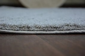 Koberec Micro fiber soft shaggy strieborný