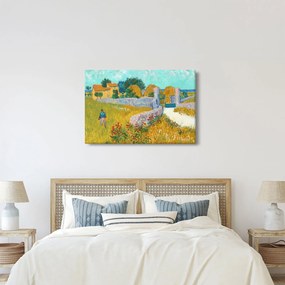 Obraz - Vincent van Gogh, Farmhouse in Provence, reprodukcia (90x60 cm)