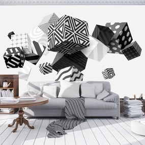 Fototapeta - Geometria 3D (254x184 cm)