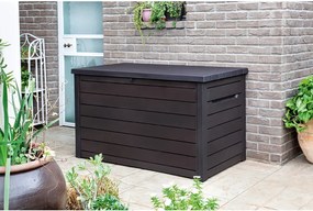 Hnedý plastový záhradný úložný box Ontario – Keter