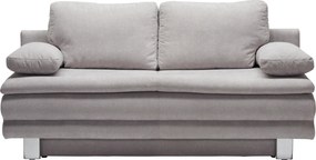 XXXLutz ROZKLADACIA POHOVKA, textil, svetlosivá Novel - Sedačky - 002469013036