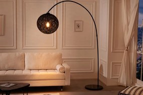Stojacia lampa Cocooning 205cm čierna