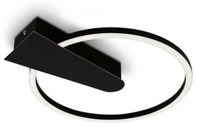 Briloner 3542-015 - LED Stmievateľné stropné svietidlo NICO LED/12W/230V čierna