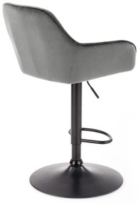 Barová stolička H103 sivá