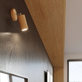 Sollux Lighting Stropné svietidlo BERG 6 prírodné drevo