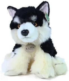 Rappa Plyšový sediaci pes Malamut, 28 cm