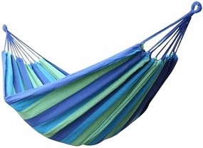 Závesná hojdacia sieť pre 2 ľudí modrá