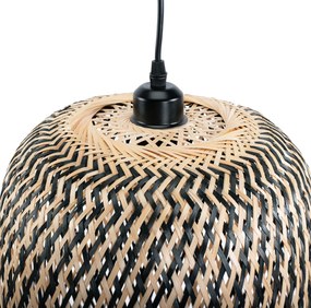 Toolight BOHO, stropné svietidlo 1xE27 APP1327-1CP, prírodná hnedá, OSW-05678