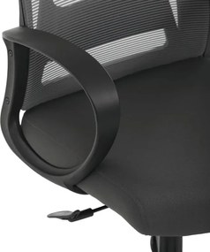 Kancelárska stolička sivá KA-S3015 GREY