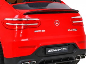 Ramiz Elektrické autíčko Mercedes Benz GLC63S SUV pre deti červené + diaľkové ovládanie