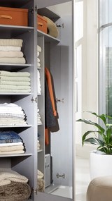 Zrkadlo na dvere šatníkovej skrine Multiraum