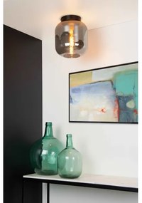 Lucide 45194/25/65 - Stropné svietidlo JOANET 1xE27/40W/230V čierna