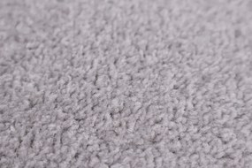 Vopi koberce Kusový koberec Eton sivý 73 štvorec - 300x300 cm