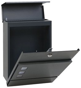 Poštová schránka RICHTER BK.525.G.AM (anracit matný), RICHTER antracit matná