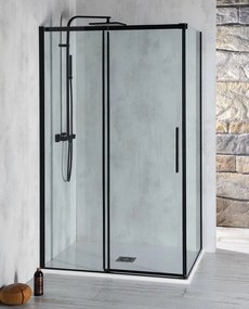 Polysan Polysan, ALTIS LINE BLACK obdĺžniková sprchová zástena 1600x800 mm, L/P varianta, AL4312BAL5912B