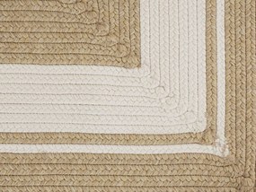 NORTHRUGS - Hanse Home koberce Kusový koberec Braided 105556 Creme Beige – na von aj na doma - 80x200 cm