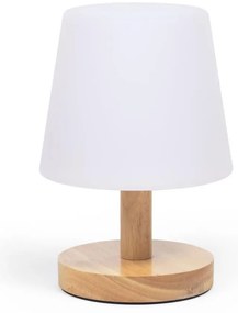 LED stmievateľná stolová lampa v prírodnej farbe (výška 22 cm) Ambar - Kave Home